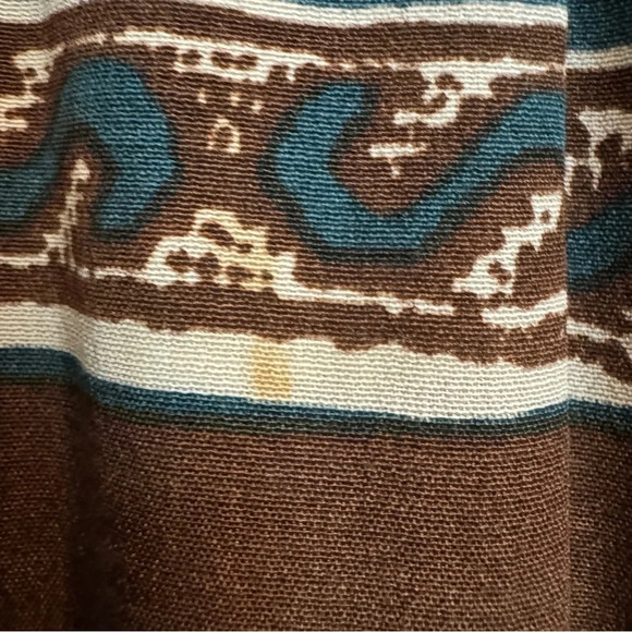 VTG Cappagallo Maxi Skirt Sz 8 Brown Beach Button Boho Stretch Soft Hippie READ - Picture 15 of 15